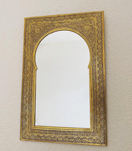 Spiegel 27x41 cm gold