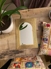 Spiegel 28x20 cm gold