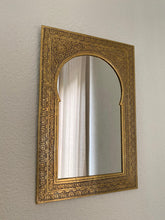 Spiegel 27x41 cm gold