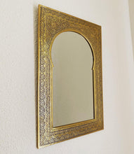 Spiegel 27x41 cm gold